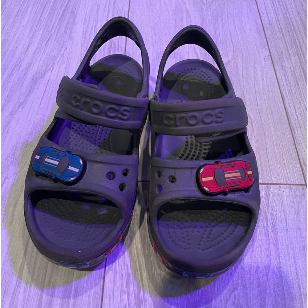 Little Kids crocs sandals size 11